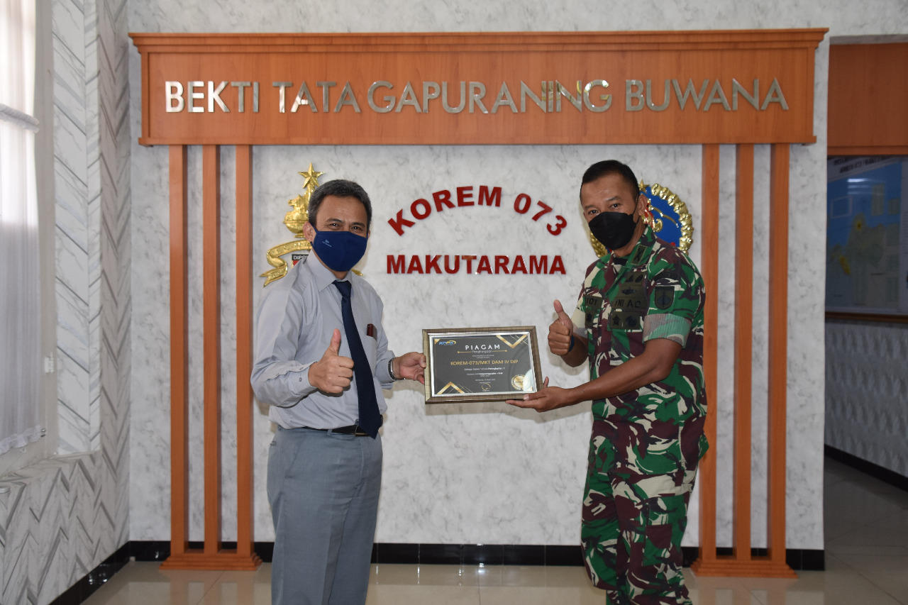 KOREM 073/MAKUTARAMA RAIH PENGHARGAAN KPPN AWARDS 2022